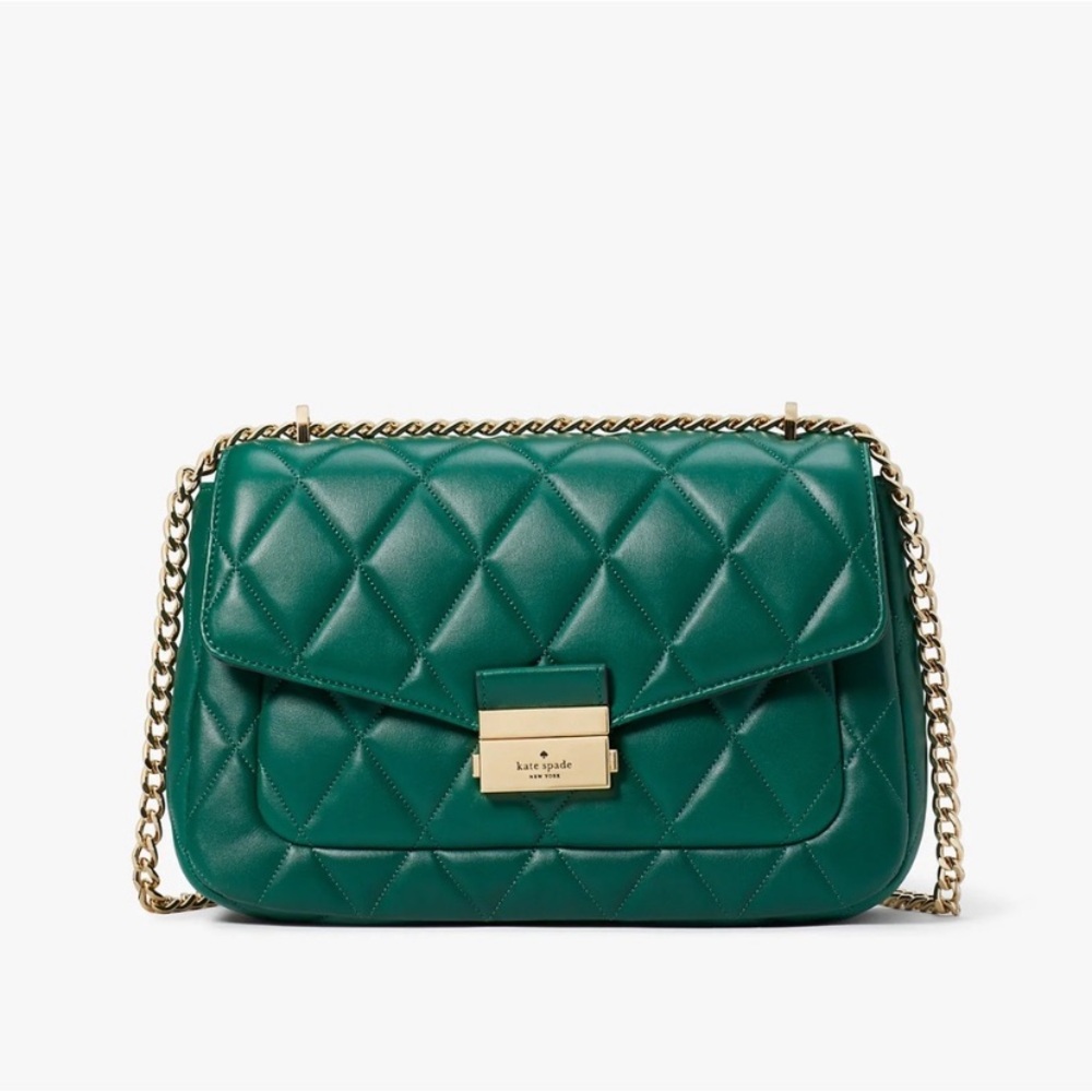 Kate Spade Carey Flap Quilted Medium Shoulder Crossbody Bag - Picture 2 of 14